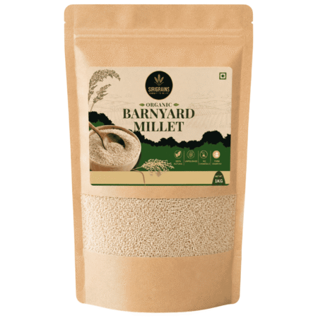 Sirigrains Organic Barnyard Millet Premium Whole Ancient Grain Naturally Gluten Free Sanwa Samo Millet