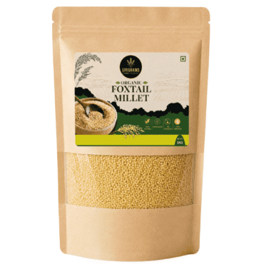Sirigrains Organic Foxtail Millet Premium Whole Ancient Grain Naturally Gluten Free Kangni Navane Millet