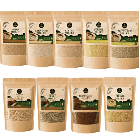 SiriGrains Complete 9 Millets Starter Pack Premium Ancient Indian Millets Naturally Gluten Free Heritage Whole Grains