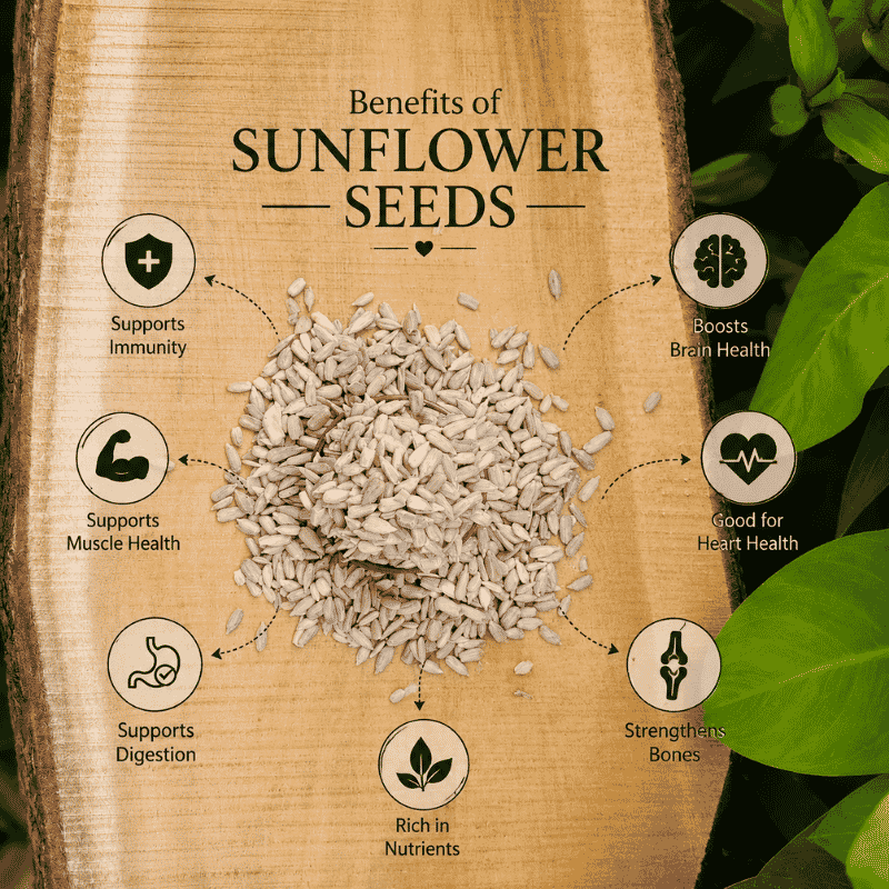 Sunflower Seeds Benefits Rich in Protein Healthy Fats Fiber and Essential Nutrients Sirigrains