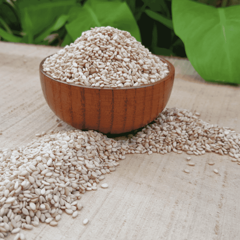 Premium White Sesame Seeds Til Luxury Healthy Seed Photography Natural Sirigrains