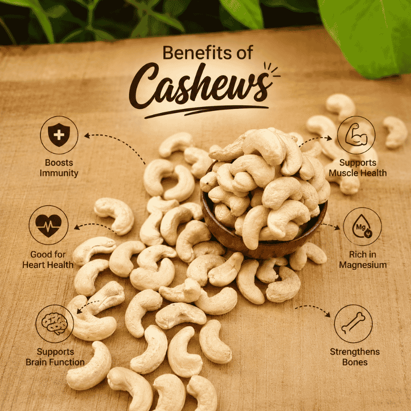 Cashew Benefits Rich in Protein Healthy Fats Minerals and Everyday Nutrition Sirigrains